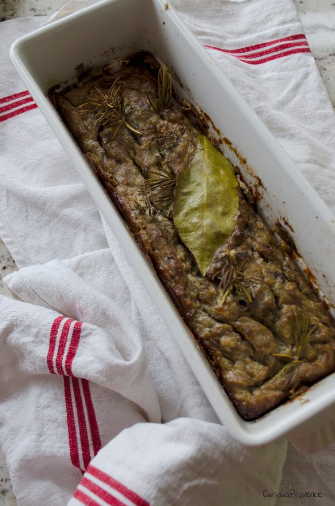 Terrine de papinade provençale au laurier et romarin du Mas des Figues, recette traditionnelle de Provence